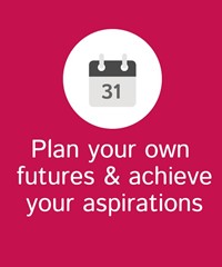 Plan your own futures and achieve your aspirations